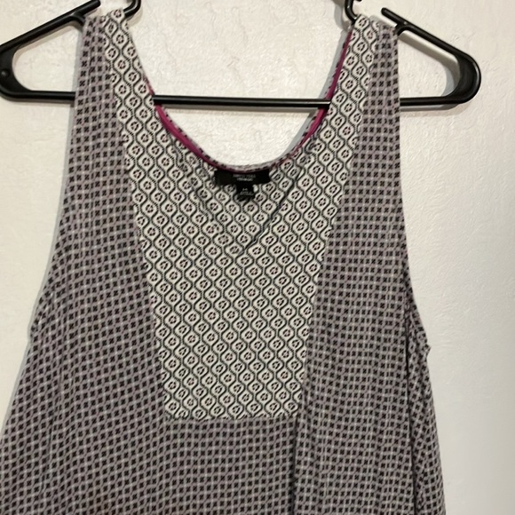 Simply Vera Vera Wang boho lightweight Sleeveless Sundress M - Picture 2 of 10